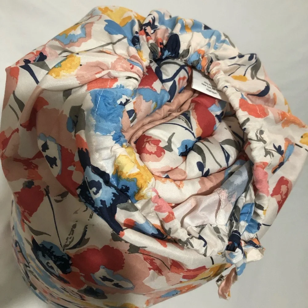 Bloomwater Floral Comforter 3pcs Set - Multicolor (Full/Queen)